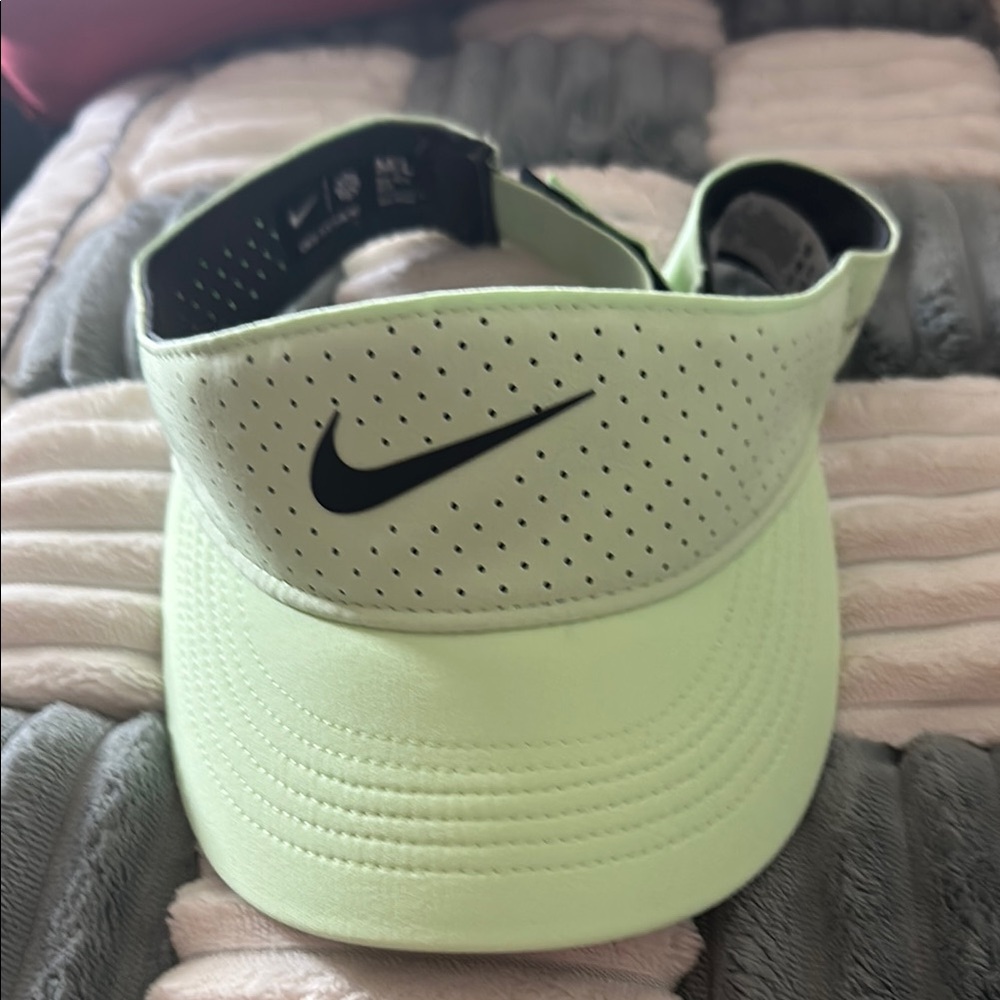 Nike Women's Lime Green Visor Hat